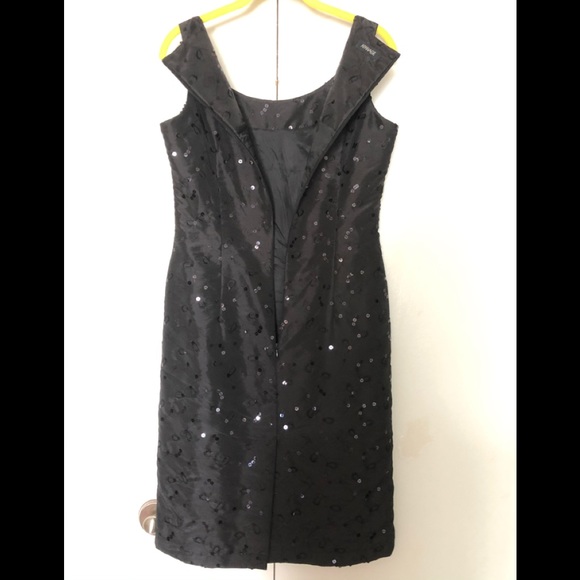 Apanage Party Sequins Dress size S Embellished evening prom formal embroidered - Picture 11 of 12